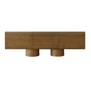 Artekko Asos Καφέ Έπιπλο Τηλεόρασης MDF (205x45x67)cm