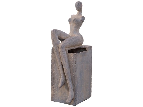 ARTEKKO Βάζο γυναίκεια φιγούρα 27.5X17.5X63 ARTEKKO Βάζο γυναίκεια φιγούρα 27.5X17.5X63