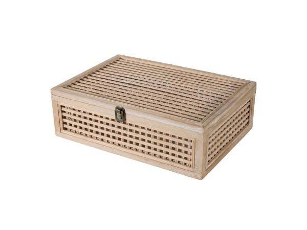 Artekko Box Διακοσμητικό Κουτί Ξύλο Μπαμπού Φυσική Απόχρωση (47x32.5x14.5)cm Artekko Box Διακοσμητικό Κουτί Ξύλο Μπαμπού Φυσική Απόχρωση (47x32.5x14.5)cm