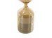 Artekko Hourglass Γυάλινη Κλεψύδρα σε Μελί Απόχρωση με Λευκή Άμμο (6x6x20.2)cm Artekko Hourglass Γυάλινη Κλεψύδρα σε Μελί Απόχρωση με Λευκή Άμμο (6x6x20.2)cm