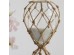Artekko Hourglass Γυάλινη Κλεψύδρα με Σχοινί και Λευκή Άμμο (9.6x9.6x25.4)cm