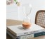 Artekko Hourglass Γυάλινη Κλεψύδρα με Πορτοκαλί Άμμο (8.3x8.3x20.3)cm