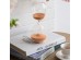 Artekko Hourglass Γυάλινη Κλεψύδρα με Πορτοκαλί Άμμο (8.3x8.3x20.3)cm