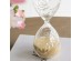 Artekko Hourglass Γυάλινη Κλεψύδρα με Ανάγλυφο Τριαντάφυλλο και Μπεζ Άμμο (8.6x8.6x20.4)cm Artekko Hourglass Γυάλινη Κλεψύδρα με Ανάγλυφο Τριαντάφυλλο και Μπεζ Άμμο (8.6x8.6x20.4)cm