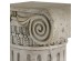 Artekko Pedestal Μπεζ Διακοσμητικό Βάθρο Ανθοστήλη από Μαγνήσιο (32.5x25.5x78.5)cm
