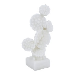 Artekko Coral Λευκό Διακοσμητικό Επιτραπέζιο Κοράλλι Ρητίνης (17x9.5x30.5)cm