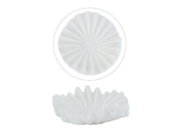 Artekko Coral Λευκό Διακοσμητικό Μπολ Ρητίνης (25x24.5x10)cm Artekko Coral Λευκό Διακοσμητικό Μπολ Ρητίνης (25x24.5x10)cm