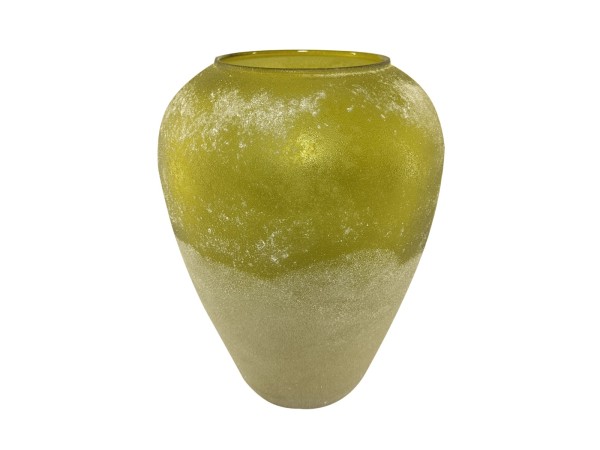 Artekko Frosted Γυάλινο Βάζο σε Πράσινο Απόχρωση (19.8x19.8x25.4)cm Artekko Frosted Γυάλινο Βάζο σε Πράσινο Απόχρωση (19.8x19.8x25.4)cm