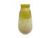 Artekko Frosted Γυάλινο Βάζο σε Πράσινο Απόχρωση (16.5x16.5x31.8)cm