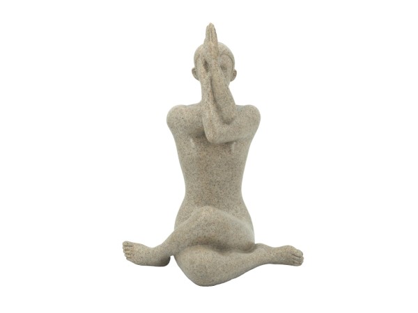Artekko Yoga Figurine Μπεζ Επιτραπέζιο Διακοσμητικό Ρητίνης με Γυναικεία Φιγούρα (17.7x13.5x24.5)cm Artekko Yoga Figurine Μπεζ Επιτραπέζιο Διακοσμητικό Ρητίνης με Γυναικεία Φιγούρα (17.7x13.5x24.5)cm