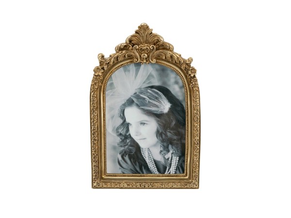 Artekko Frame Χρυσή Κορνίζα Ρητίνης για Φωτογραφία 5Χ7