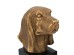 Artekkol Bookends Μπρονζέ Βιβλιοστάτες Ρητίνης με Σκυλιά (17.8x15x22)cm 2pcs