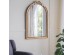 Artekko Dia Χρυσός MDF Καθρέπτης Τοίχου (60x4x94.8)cm Artekko Dia Χρυσός MDF Καθρέπτης Τοίχου (60x4x94.8)cm