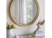 Artekko Dia Χρυσός Στρογγυλός MDF Καθρέπτης Τοίχου (76.3x4x81.5)cm
