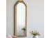 Artekko Dia Χρυσός MDF Καθρέπτης Τοίχου (40.2x4x124)cm Artekko Dia Χρυσός MDF Καθρέπτης Τοίχου (40.2x4x124)cm
