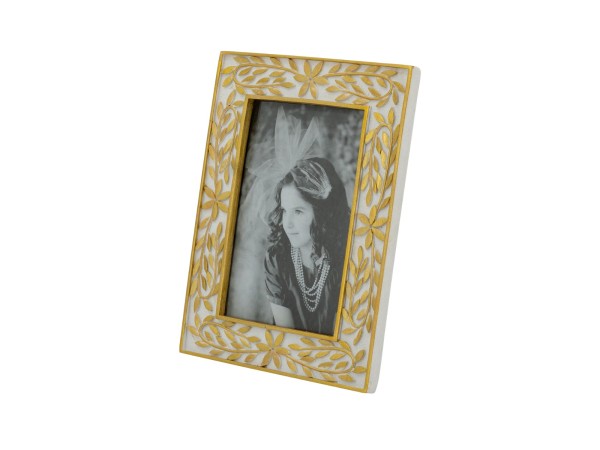 Artekko Frame Λευκή Κορνίζα Ρητίνης για Φωτογραφία 4Χ6