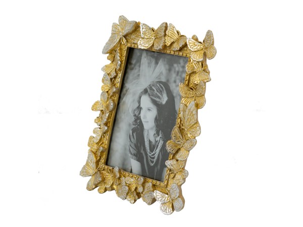 Artekko Frame Χρυσή Κορνίζα Ρητίνης για Φωτογραφία 5Χ7