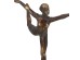 Artekko Figurine Μπρονζέ Διακοσμητικό Ρητίνης με Γυναικεία Φιγούρα (21x8x28)cm Artekko Figurine Μπρονζέ Διακοσμητικό Ρητίνης με Γυναικεία Φιγούρα (21x8x28)cm