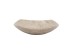 Artekko Marble Μπεζ Μαρμάρινο Μπολ (25x25x7)cm