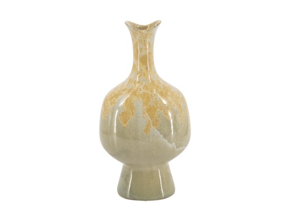 Artekko Glazed Πράσινο Κεραμικό Διακοσμητικό Βάζο (20.5x14x40.5)cm Artekko Glazed Πράσινο Κεραμικό Διακοσμητικό Βάζο (20.5x14x40.5)cm