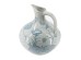 Artekko Aging Λευκό Κεραμικό Βάζο Κανάτα με Μπλε Λουλούδια (26.6x26.6x31.1)cm Artekko Aging Λευκό Κεραμικό Βάζο Κανάτα με Μπλε Λουλούδια (26.6x26.6x31.1)cm