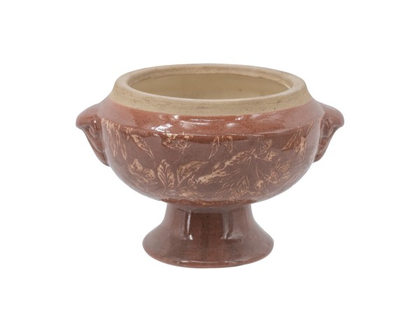Artekko Aging Κόκκινο Κεραμικό Κασπώ (20x17x13)cm