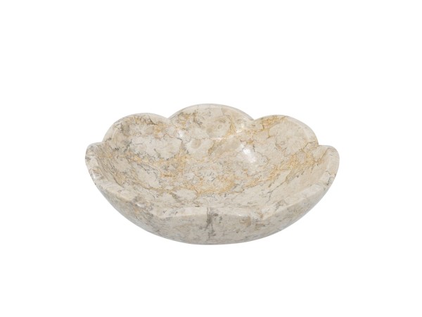 Artekko Marble Μπεζ Μαρμάρινο Μπολ (25x25x7.5)cm Artekko Marble Μπεζ Μαρμάρινο Μπολ (25x25x7.5)cm