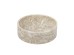 Artekko Marble Μπεζ Μαρμάρινο Μπολ (24x24x11)cm