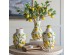 Artekko Lemon Εκρού Κεραμικό Βάζο Δοχείο με Καπάκι και Λεμόνια (22x22x37.5)cm Artekko Lemon Εκρού Κεραμικό Βάζο Δοχείο με Καπάκι και Λεμόνια (22x22x37.5)cm