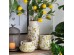 Artekko Lemon Λευκή Κεραμική Διακοσμητική Κανάτα με Λεμόνια (20x16.5x20)cm