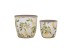 Artekko Lemon Λευκά Κεραμικά Κασπώ με Λεμόνια (16x16x15.5)cm 2pcs Artekko Lemon Λευκά Κεραμικά Κασπώ με Λεμόνια (16x16x15.5)cm 2pcs