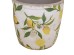 Artekko Lemon Λευκά Κεραμικά Κασπώ με Λεμόνια (16x16x15.5)cm 2pcs Artekko Lemon Λευκά Κεραμικά Κασπώ με Λεμόνια (16x16x15.5)cm 2pcs