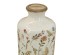 Artekko Aging Λευκό Κεραμικό Βάζο με Λουλούδια (11x11x21)cm Artekko Aging Λευκό Κεραμικό Βάζο με Λουλούδια (11x11x21)cm