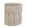 Artekko Cement Μπεζ Τσιμεντένια Κασπώ (19x19x18)cm 2pcs