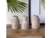 Artekko Cement Καφέ Τσιμεντένια Βάζα (9.5x9.5x15)cm 3pcs Artekko Cement Καφέ Τσιμεντένια Βάζα (9.5x9.5x15)cm 3pcs