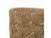 Artekko Cement Καφέ Τσιμεντένια Κασπώ (21x20.5x18.5)cm 2pcs