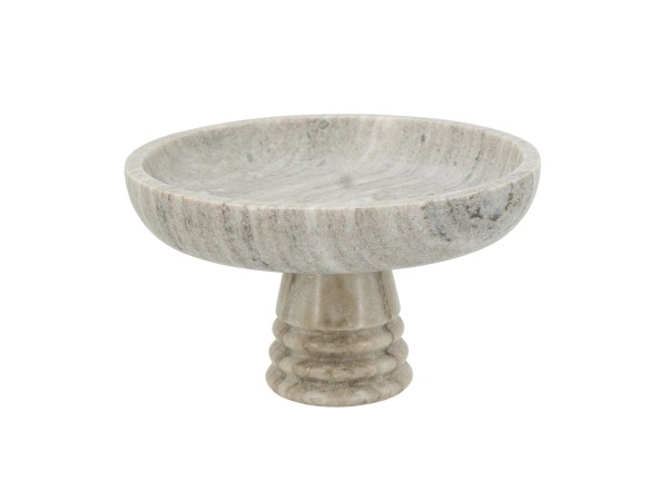 Artekko Marble Γκρι Μαρμάρινη Ορντερβιέρα (25x25x15)cm