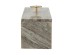 Artekko Marble Γκρι Μαρμάρινο Διακοσμητικό Κουτί Κοσμηματοθήκη με Αχάτη (38x12.5x16)cm Artekko Marble Γκρι Μαρμάρινο Διακοσμητικό Κουτί Κοσμηματοθήκη με Αχάτη (38x12.5x16)cm