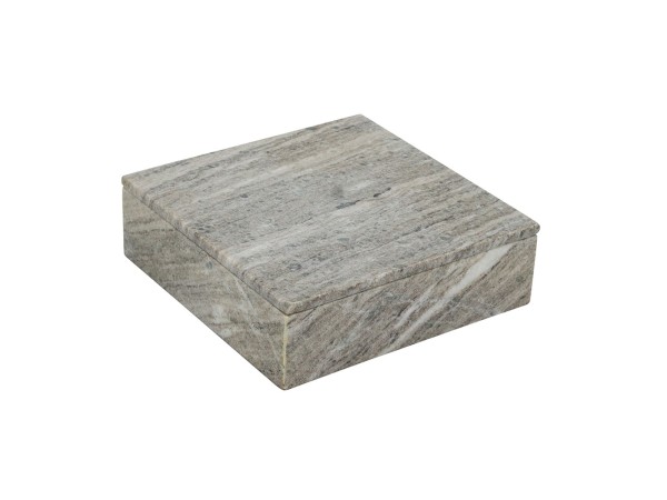 Artekko Marble Γκρι Μαρμάρινο Διακοσμητικό Κουτί Κοσμηματοθήκη (25x25x8)cm Artekko Marble Γκρι Μαρμάρινο Διακοσμητικό Κουτί Κοσμηματοθήκη (25x25x8)cm