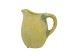 Artekko Lemon Κίτρινο Τσιμεντένιο Βάζο (19.5x14.5x20)cm