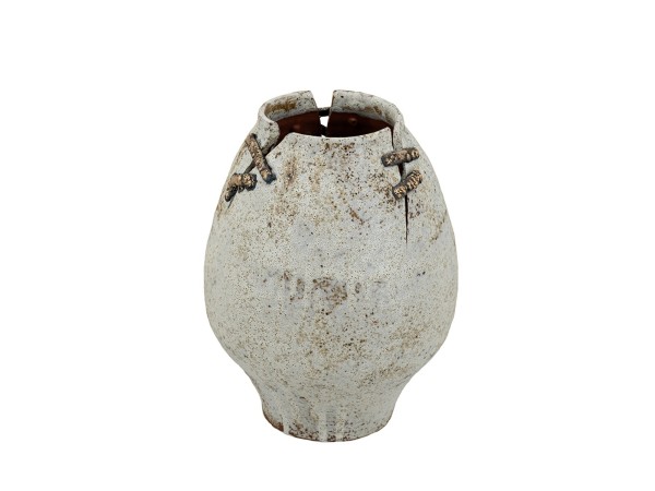 Artekko Antique Κεραμικό Βάζο σε Μπεζ Αποχρώση (19x19x24)cm Artekko Antique Κεραμικό Βάζο σε Μπεζ Αποχρώση (19x19x24)cm