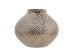 Artekko Lidded Μπρονζέ Κεραμικό Βάζο (21x21x18)cm