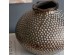Artekko Lidded Μπρονζέ Κεραμικό Βάζο (21x21x18)cm