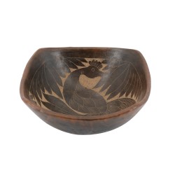Artekko Antique Μπολ από Τερακότα σε Καφέ Αποχρώσεις (25x25x9)cm