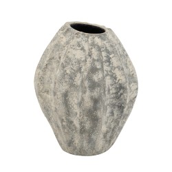 Artekko Antique Μπεζ Βάζο από Τερακότα (28x28x35)cm