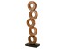 Artekko Woody Καφέ Διακοσμητικό Γλυπτό από Ξύλο Teak (33x20x120)cm Artekko Woody Καφέ Διακοσμητικό Γλυπτό από Ξύλο Teak (33x20x120)cm