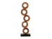 Artekko Woody Καφέ Διακοσμητικό Γλυπτό από Ξύλο Teak (33x20x120)cm Artekko Woody Καφέ Διακοσμητικό Γλυπτό από Ξύλο Teak (33x20x120)cm