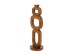 Artekko Woody Καφέ Κηροπήγιο από Ξύλο Teak (20x16x59)cm