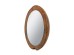 Artekko Woody Καφέ Καθρέπτης Τοίχου από Ξύλο Teak (40x40x6)cm Artekko Woody Καφέ Καθρέπτης Τοίχου από Ξύλο Teak (40x40x6)cm