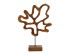 Artekko Woody Καφέ Διακοσμητικό Γλυπτό από Ξύλο Teak (55.1x15x80)cm